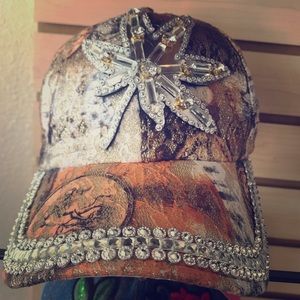 Bedazzled hat